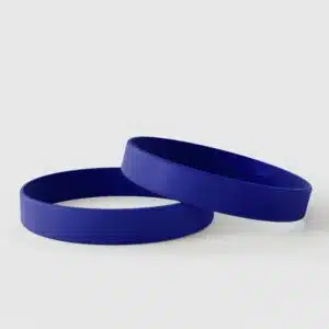 Plain Dark Blue Silicone